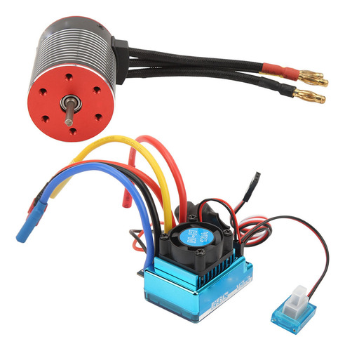 Set Esc De Motor Sin Escobillas Rc Professional, Resistente