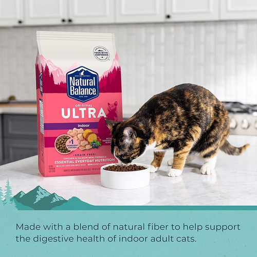 Natural Balance Ultra Dry Alimento Para Gatos De Interior, F