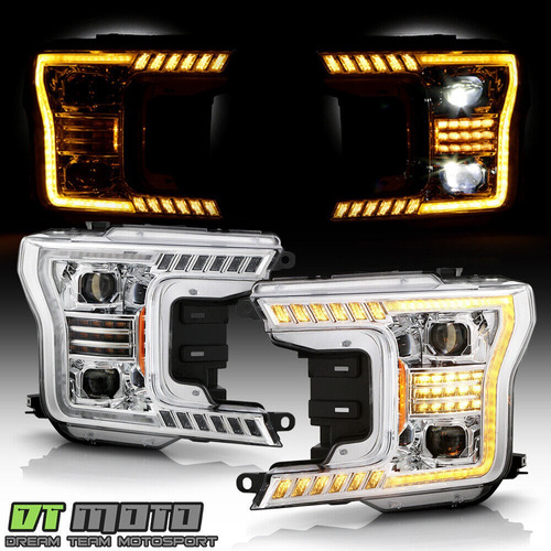 Par Faros Led Drl Ford F-150 Raptor 2018 3.5l