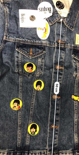 Imagen 5 de 10 de Campera Original Beatles Jean Pretty Green Xxl Yellow Submar