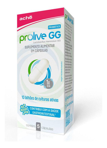 Suplemento Alimentar Prolive Gg 5 Cápsulas