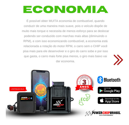 Chip Potência Toro 1.3 Turbo Flex 185cv +40cv+7kgfm Tq Combo