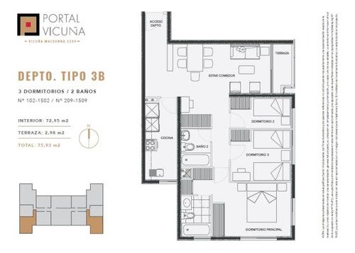 Departamento Celia Sola/diagonal Vicuña Mackenna