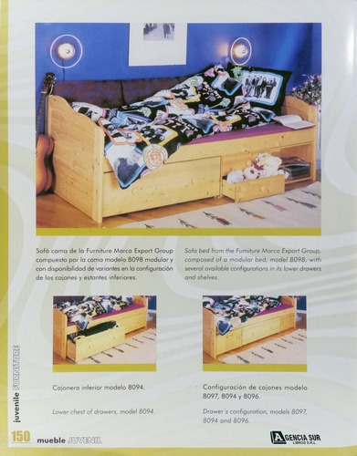 Mueble Juvenil, Diseño, Estilo Y Practicidad