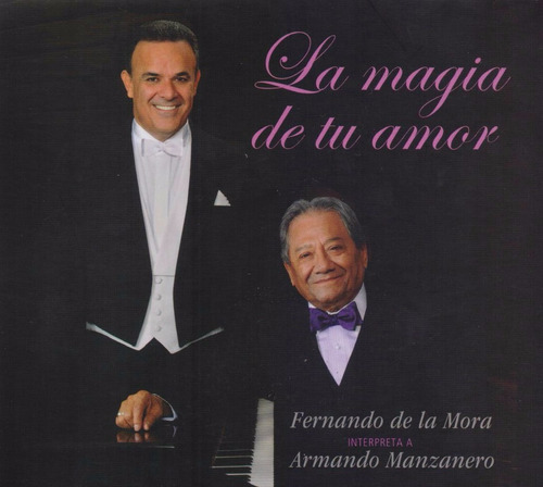 Fernando De La Mora Interpreta A Armando Manzanero Disco Cd