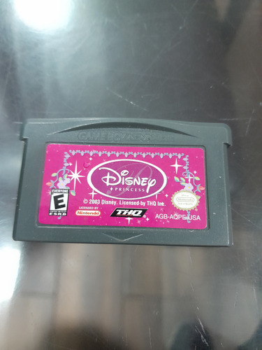 Disney Princess Para Nintendo Game Boy Avdvance Funcionando 