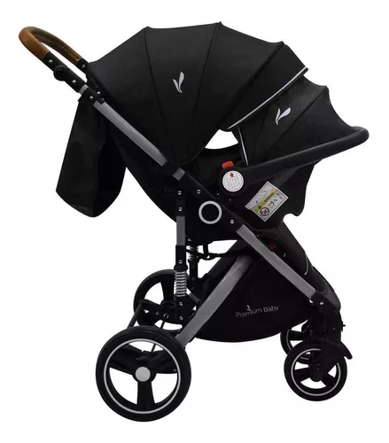 Premium Baby Company - Cochecito ultraliviano plegado tipo valija Premium  Baby Compact negro