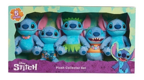 Peluche Stitch Disney Set 5pack Original