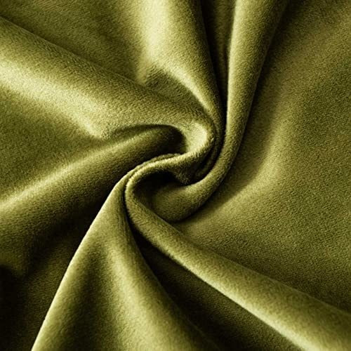 Fundas De Cojín Decorativas De Terciopelo Verde Oliva De Jus