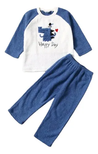 Pijama Polar Ni o 1 2 A os Dragon Env o gratis