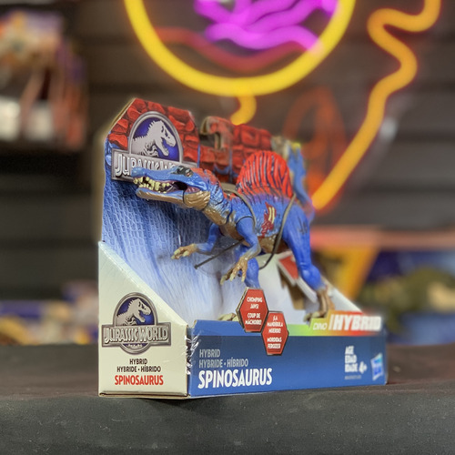 Jurassic World Spinosaurus Dino Hybrid Hasbro 2016 (Usado)