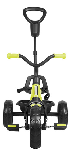 Triciclo Para Niño Con Bastón Plegable Tecno Prinsel 2 En 1