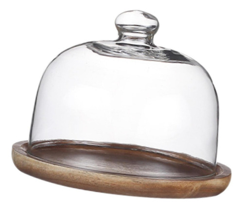 Soporte Para Tartas Con Cúpula De Cristal, Vajilla Para