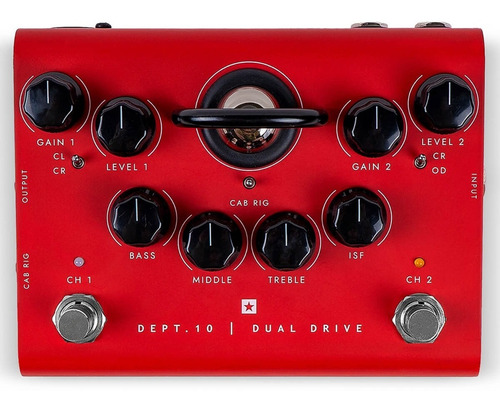 Pedal De Efecto Blackstar Dept 10 Dual Drive Palermo