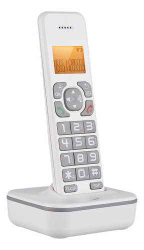 Teléfono Genérica  D1102b inalámbrico 100V/240V - color blanco