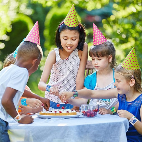 Pulseras De Bofetada Para Niños 100 Pcs Pulseras a presión