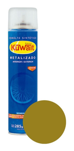 Pintura Aerosol Oro Metalizado Kuwait 440 Cc Ambito