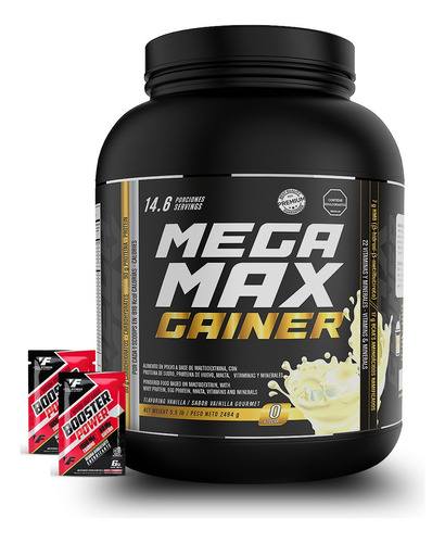 Proteina Megamax 5.5lb Volumen - Unidad a $109900