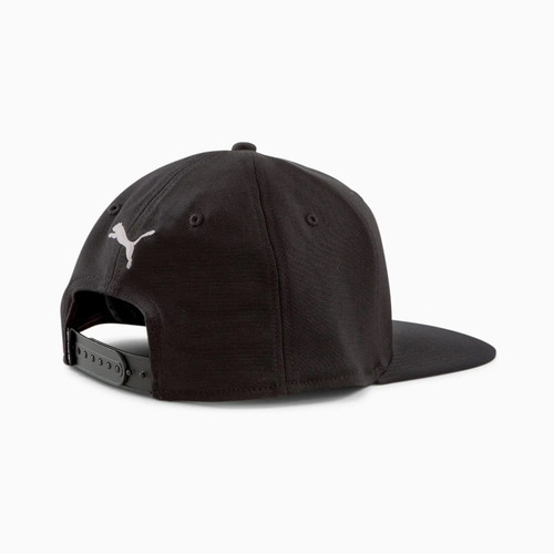 Imagen 2 de 2 de Gorro Puma Negro Classics Visera Plana / Stgo. Boxer