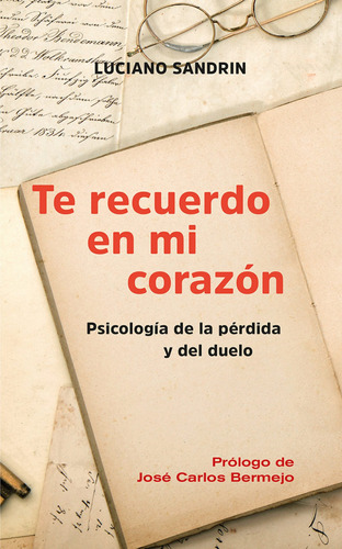 Libro Te Recuerdo En Mi Corazón