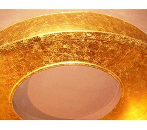 Decoración Papel de Plata de Imitación Papel de Oro Rosa de Imitación para Artes 300 Hojas de Papel de Oro de Imitación Muebles Artesanía de Dorado 14 por 14 cm 
