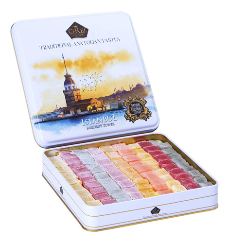 Cerez Pazari Turkish Delight - Cesta De Regalo De Dulces De