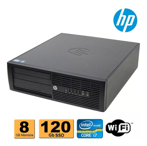 Computador Desktop Hp Compaq Pro 4300 I7 8gb 120 Ssd Wifi