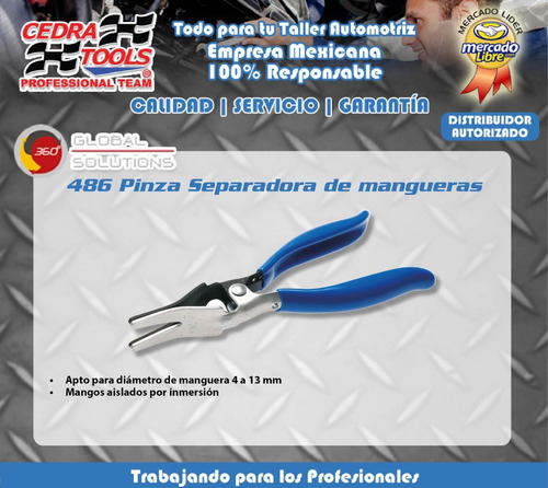 Imagen 4 de 5 de Pinza Para Separar Mangueras De Combustible En Auto