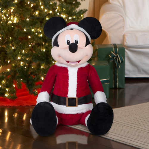 Mickey Mouse Canta Merry Christmas Mueve Cabeza Y Boca 80cm | Meses sin  intereses