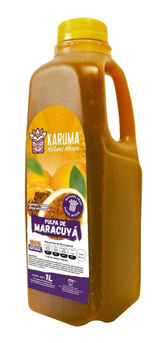 Pulpa De Maracuyá Para Aguas Frescas Y Frappés - 1 Litro