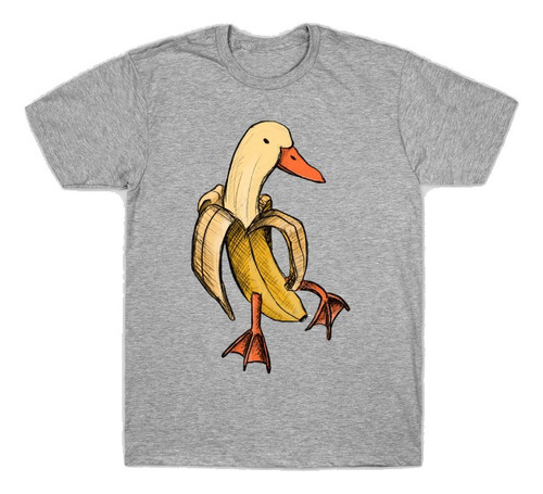 Playeras Camiseta Banana Pato Unisex Platano Todas Tallas Ux