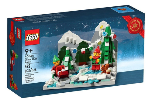 Lego Special Edition Escena Invernal Con Elfos 40564 -372 Pz