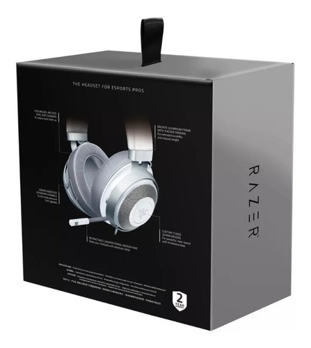 Headset Gamer Razer Kraken Mercury Multiplataforma