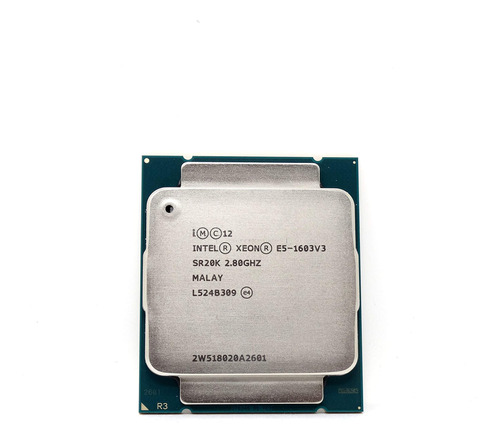 Processador Intel Xeon E5-1603v3 Fclga 2011 Pasta Termica