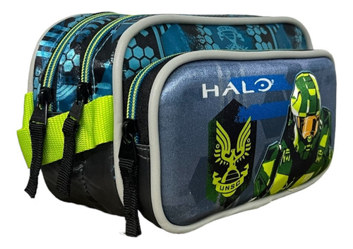 Kit Mochila Halo Lapicera Original Primaria