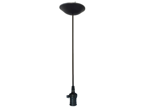 Pendente Industrial  Interruptor 2m + Canopla + Lamp A19 Led