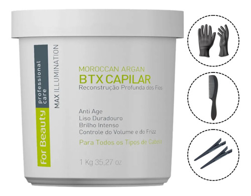 Btx Capilar For Beauty 1kg + Frete Grátis -- Ler Anúncio 