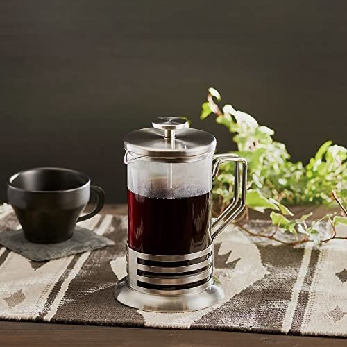 Hario Thj-4-hsv Harrier Bright J Coffee & Tea Press, 4 Cups,