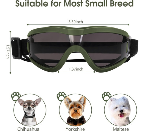 Gafas De Sol Para Perros Pequenos, Gafas Para Perros Con ...