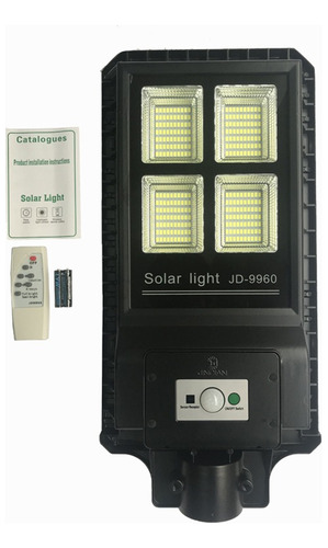 Lampara Reflector Luz  Solar 60 W Con Control Remoto