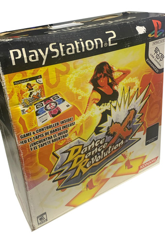 Tapete De Dança Konami Dance Revolution X Para Ps2
