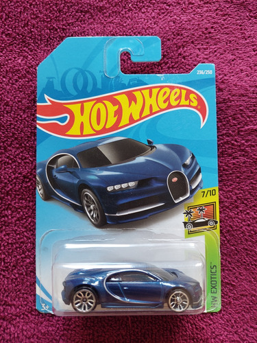 Bugatti Hotwheels 2018 Sellado  Autito Diecast