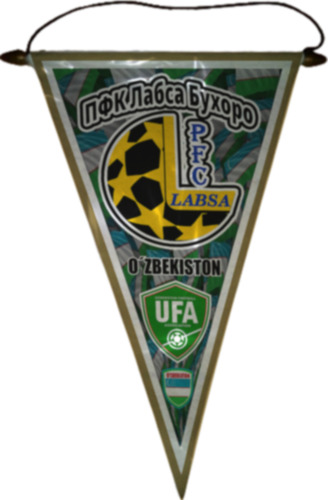 Banderin 37cm Full Color Futbol Uzbekistan Elegir Equipo Pfk Labsa Buxoro Pfk Labsa Buxoro