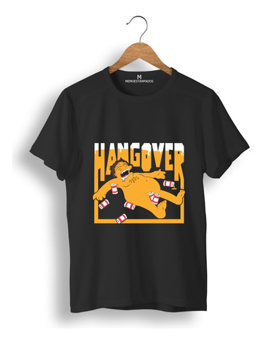 Remera: Hang Over  Memoestampados