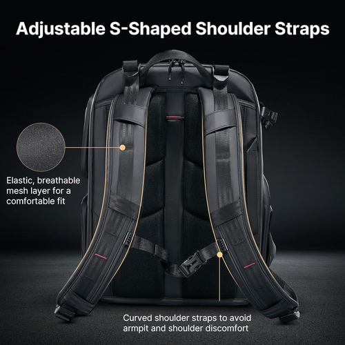 Bp10 - Mochila Rígida Para Cámara, Resistente Al Agua, Profe