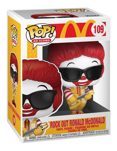 Funko Pop! Icons - Rock Out Ronald Mcdonald #109