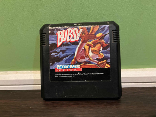 Bubsy Sega Génesis Físico