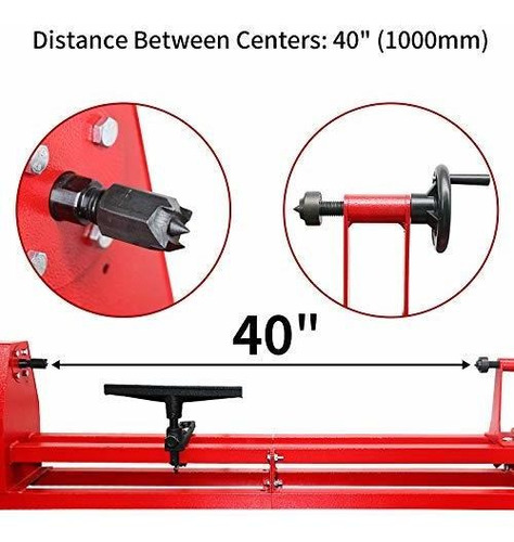 Torno Madera Mejorado  in Giratorio Velocidad Ajustable