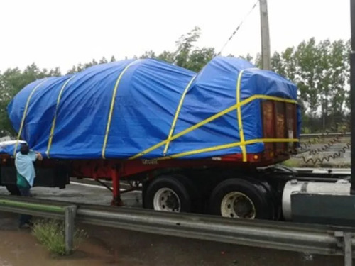 Lona Carpa Impermeable Multiuso 3x5 Mts Azul Con Ojetillos
