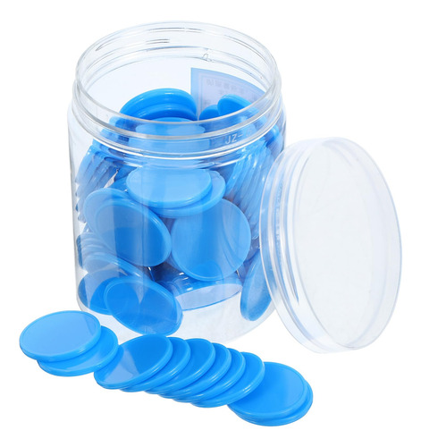 Contadores De Aprendizaje 100 Pcs Fichas De Bingo Plástico